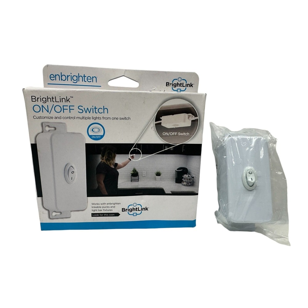 Set Of 2 Enbrighten Bright Link On/Off Switch-Control Lights From‎ One Switch